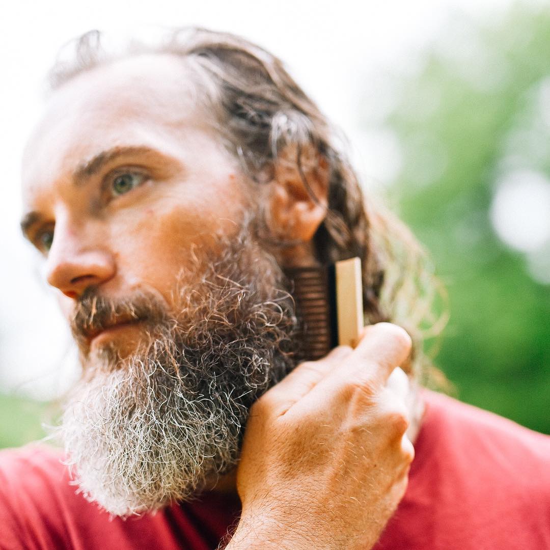 Maple and Walnut Pocket Comb
