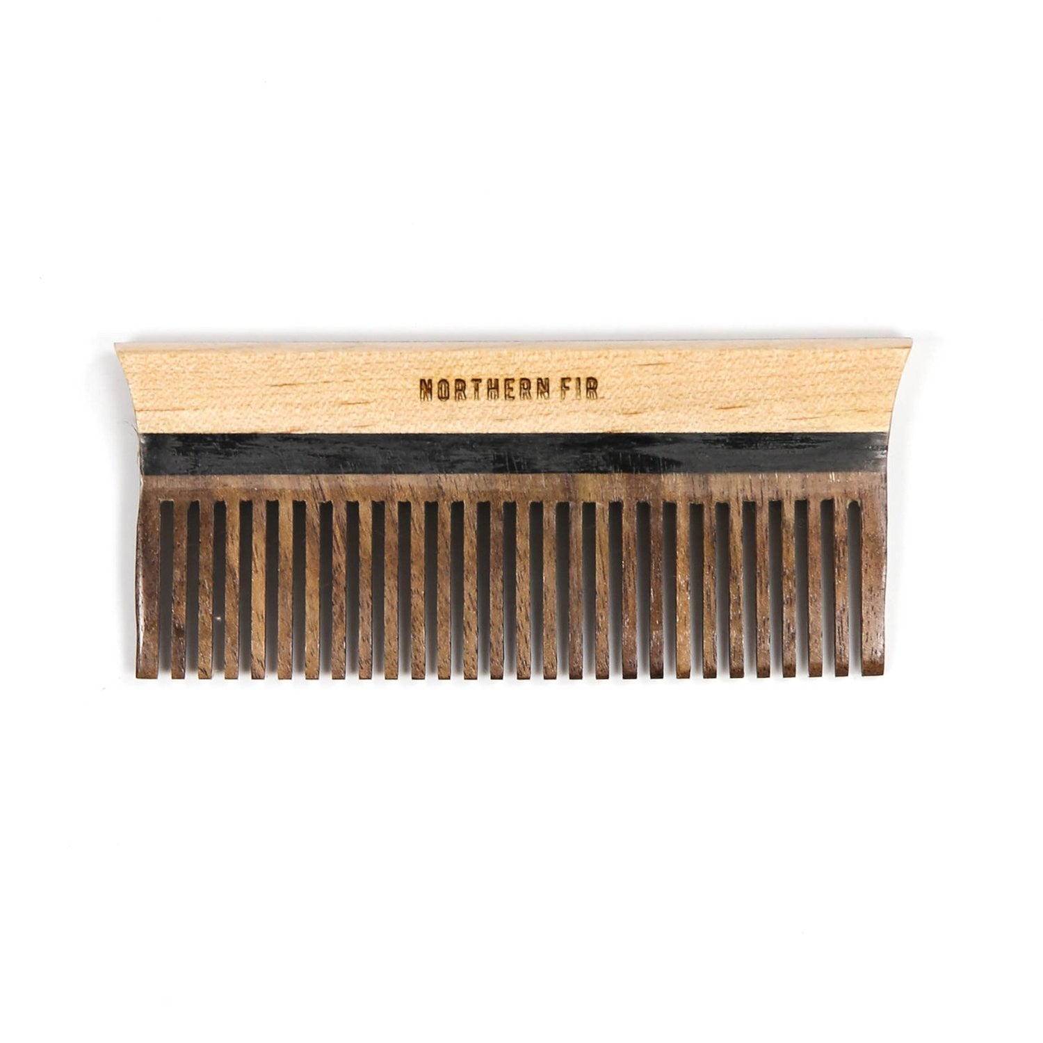 Maple and Walnut Pocket Comb