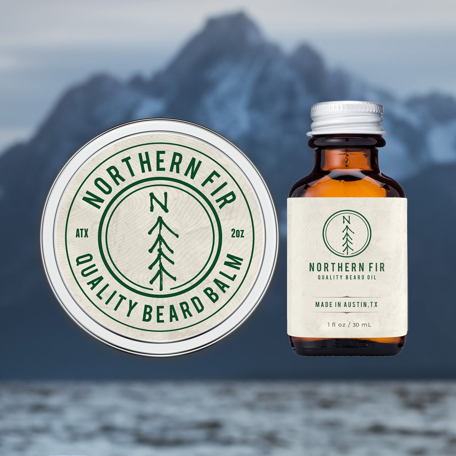 Quality Beard Oil & Balm Kit